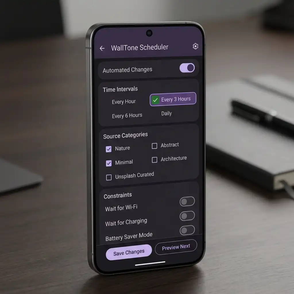 WallTone App Screenshot